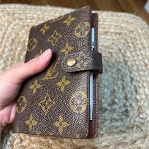 Agenda Pm monogram canvas.